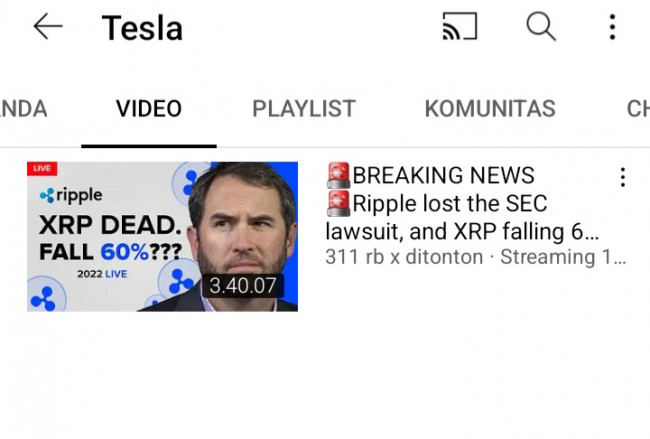 Video terbaru di YT Ricis