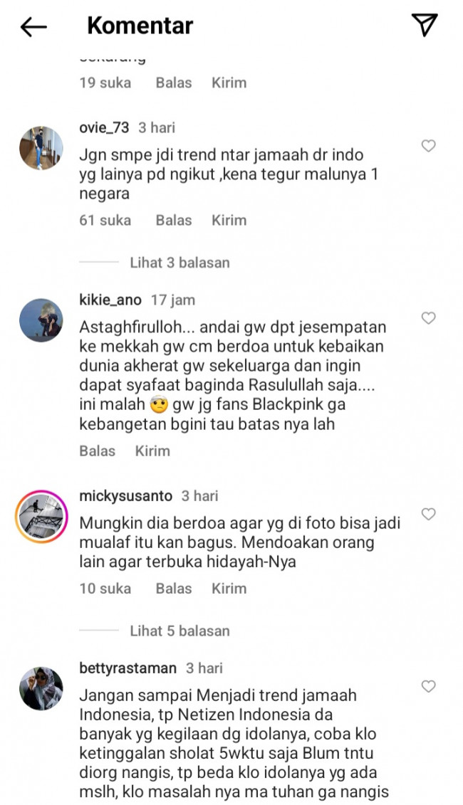 Komentar netizen 