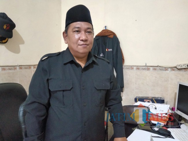 Ketua Bawaslu Kabupaten Malang Wahyudi.(Foto: Riski Wijaya/MalangTIMES).