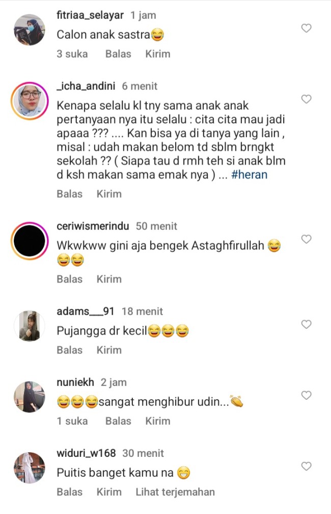 Komentar netizen 