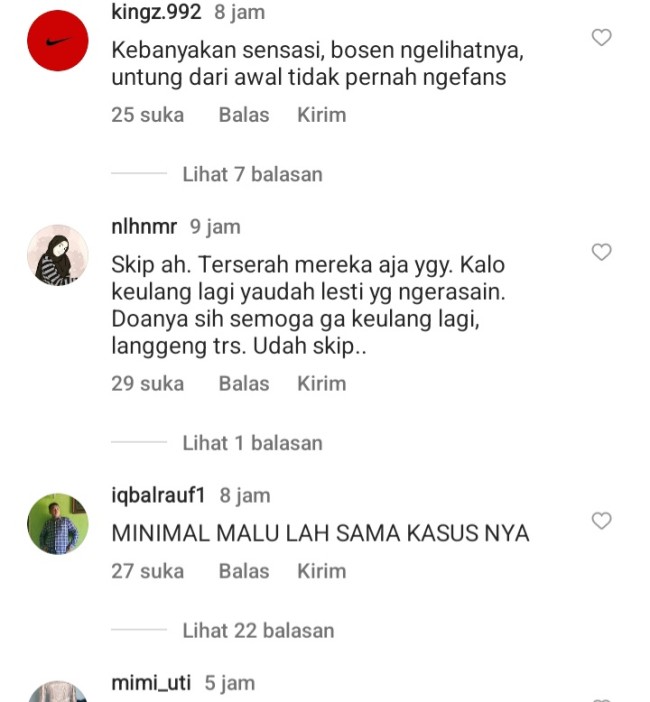 Komentar netizen 