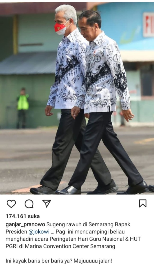 Jokowi dan Ganjar