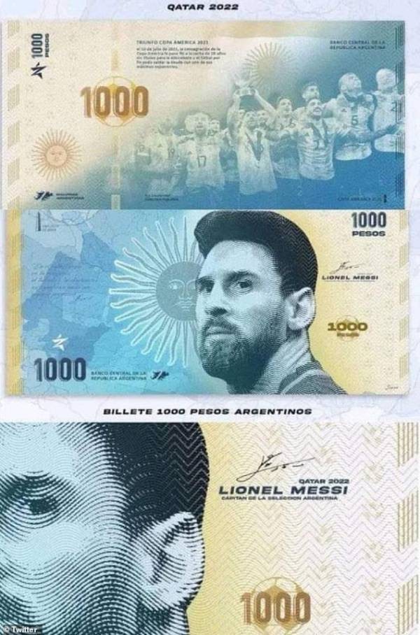 Mata uang Argentina 