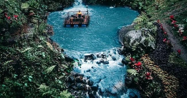 Coban jahe, destinasi wistaa air terjun yang asri, Rabu, (15/03/2023). (Foto: wisatainfo.com)