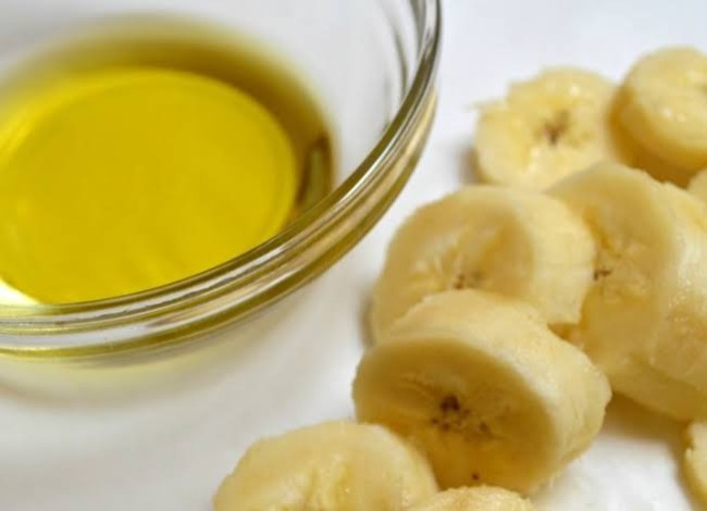 Pisang dan minyak zaitun