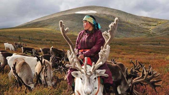 Suku Tsaatans di Mongolia