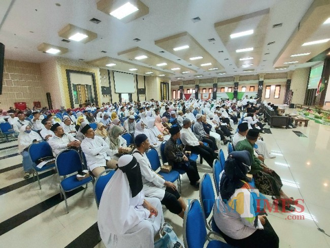 Calon jemaah haji.