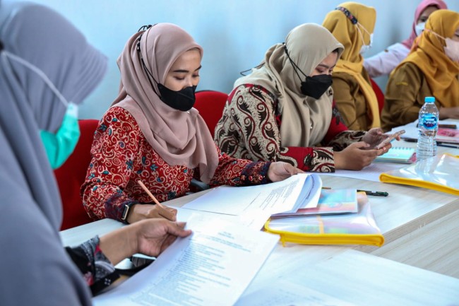 Pemerintah Kota Kediri melalui Dinas Kesehatan menyelenggarakan Orientasi Kelas Ibu, Senin (22/5) di Ruang Rapat Dinas Kesehatan. Foto: (Promopim for JatimTIMES) 