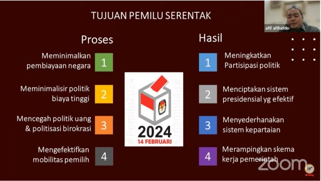 Webinar mengusung tema 