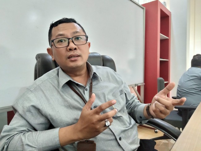 Pemimpin Cabang Malang Bank Jatim Deddy Adjie Wijaya.(Foto: Riski Wijaya/MalangTIMES).