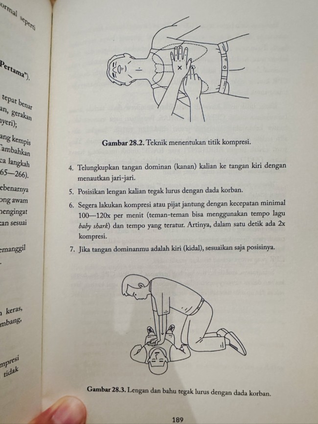 Langkah CPR dalam buku 