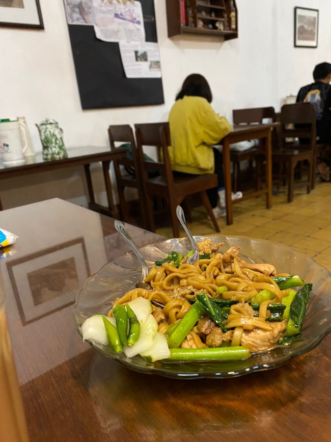 Bakmi Kedai Namsun. (Foto: Imarotul Izzah/JatimTIMES)