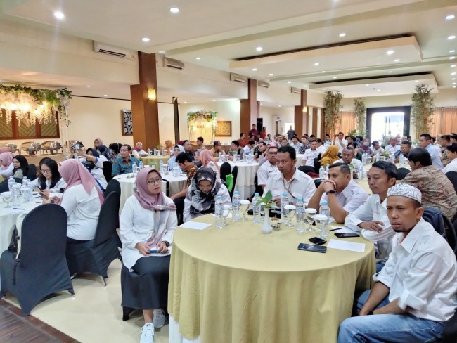 Peserta Bimtek dari Forum BKK Kota Malang.(Foto: Riski Wijaya/MalangTIMES).