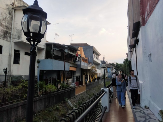 Kampung Wisata Tematik Kajoetangan Heritage.(Foto: Riski Wijaya/MalangTIMES).