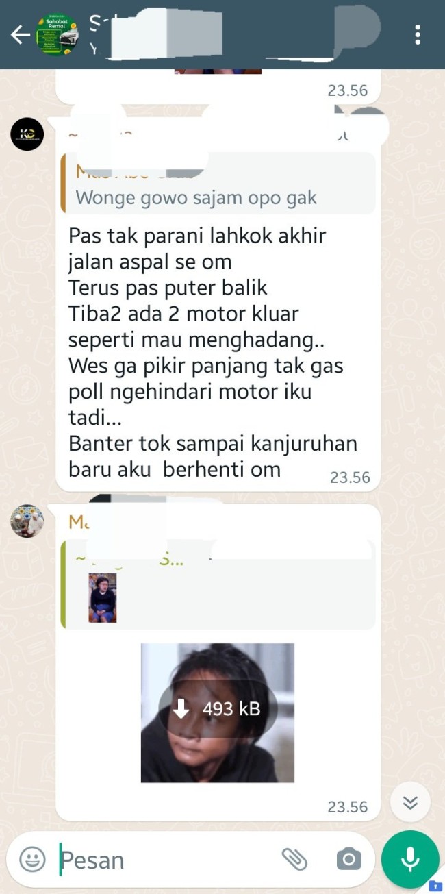 Curhatan driver taksi online yang nyaris jadi korban begal. (Foto: X/@SamOtsah)