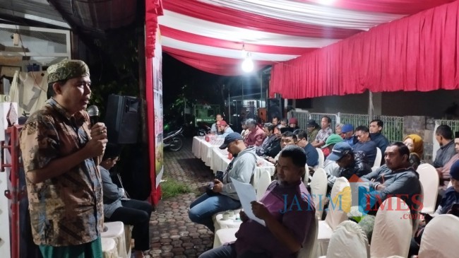 Momen Jose Rizal saat serap aspirasi di Kelurahan Merjosari (foto: Hendra Saputra/JatimTIMES)