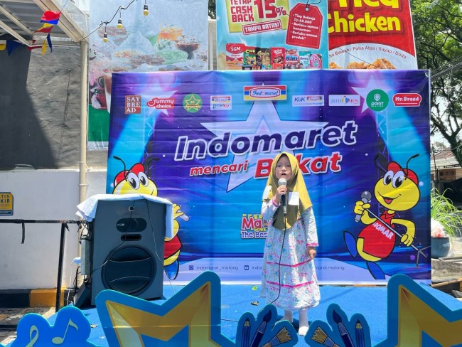 Salah satu peserta lomba hafalan doa.(Foto: JatimTIMES).