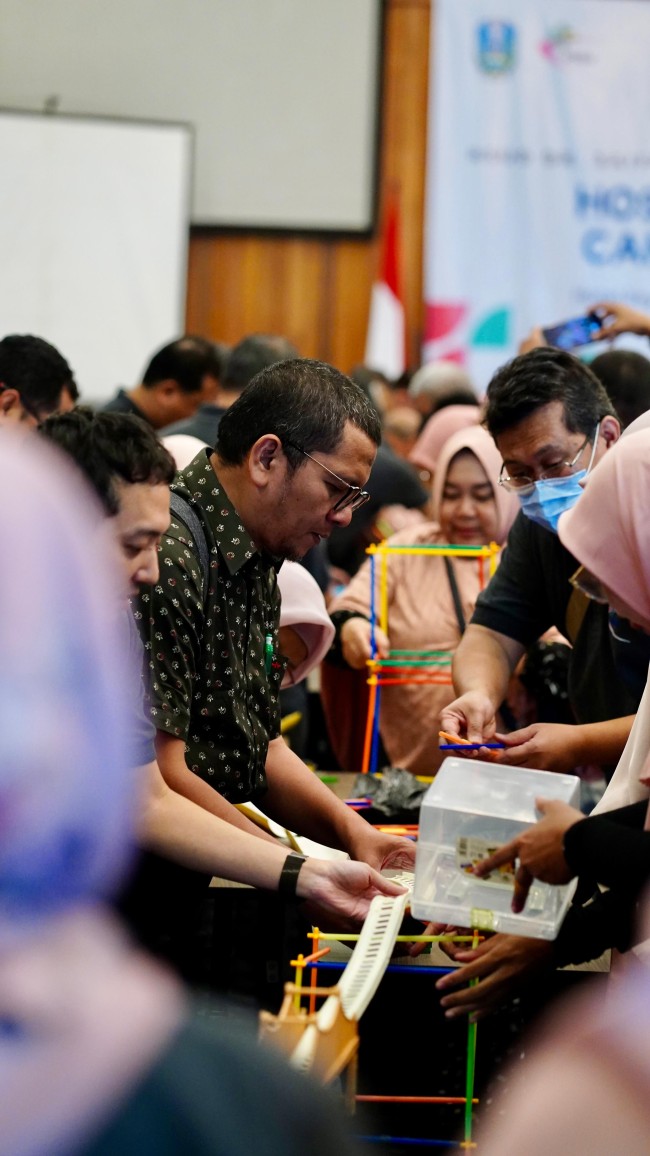 Uji kekompakan peserta Capacity Building RSSA. (Foto: istimewa)