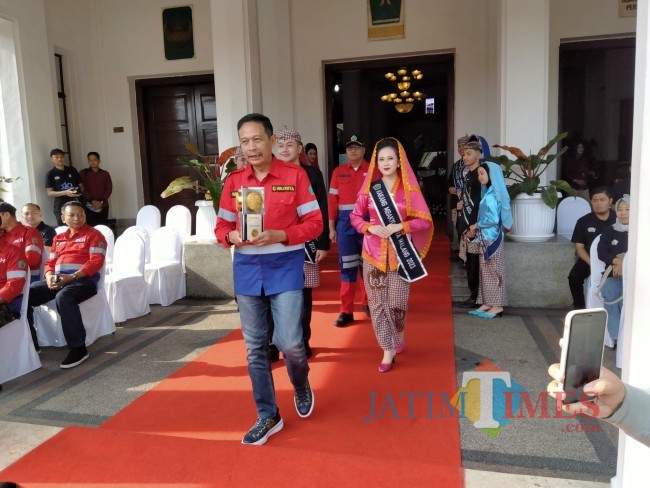 Pj Wali Kota Malang Wahyu Hidayat.(Foto: Riski Wijaya/MalangTIMES).