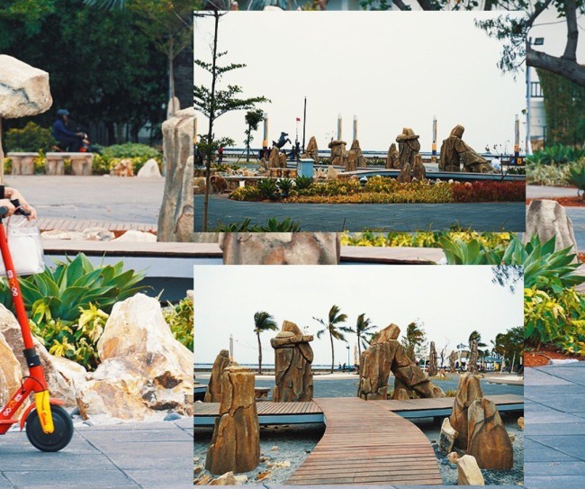 Beberapa spot Stone Area, di sskitaran Ancol. (Foto: Instagram)