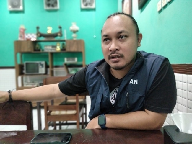 Wakil Ketua DPD Nasdem Kota Malang, Dito Arief Nurakhmadi.(Foto: Riski Wijaya/MalangTIMES).