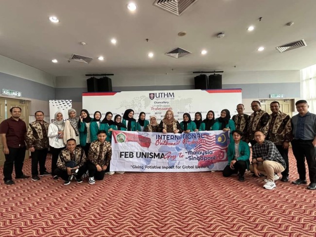 Foto bersama peserta Program Internasional Outbond Mobility 2024. (Foto: istimewa)