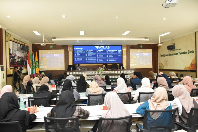 Suasana pelatihan ATLAS di Unisma. (Foto: istimewa)