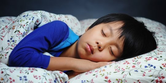 Anak tidur awal (Merdeka) 