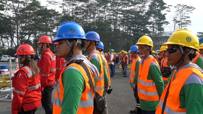 Gelar pasukan PLN UP3 Malang. (Foto: istimewa)