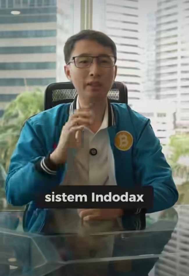 Tanggapan Oscar soal Indodax diretas. (Foto IG) 