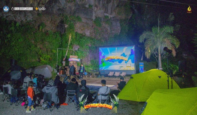 Program Rekreasinema, nonton film di Coban Putri. (Foto: istimewa)