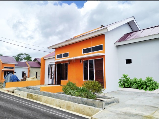 Salah satu proyek rumah Kadar Land di Sorong. (Foto: istimewa)