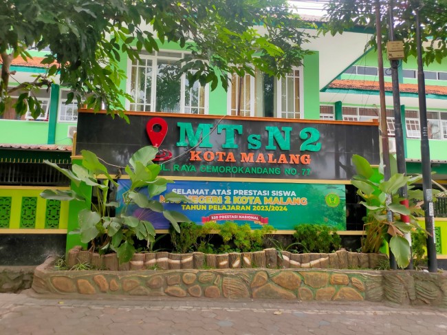 MTsN 2 Kota Malang. (Foto istimewa)