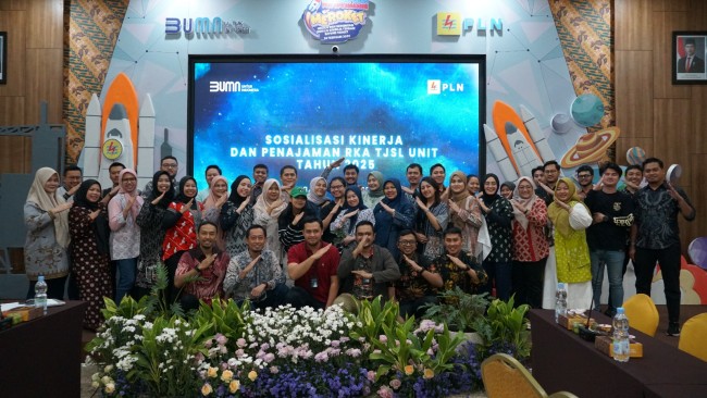Para perwakilan PIC PLN di seluruh Indonesia sejumlah 70 peserta. (Foto istimewa) 
