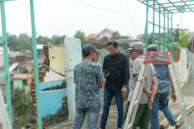  Sam Anas menyatakan akan segera berkoordinasi dengan Dinas Pekerjaan Umum dan Penataan Ruang (PUPR) Kota Malang serta Balai Besar Wilayah Sungai (BBWS). (Foto: istimewa)