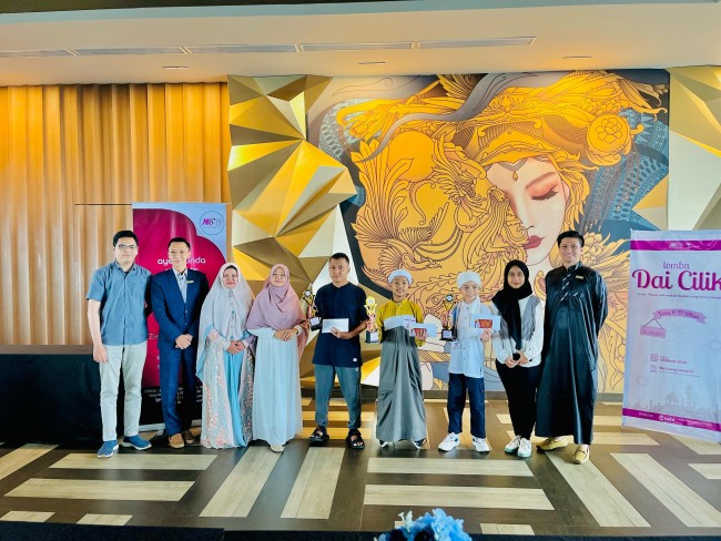 Para pemenang kompetisi Dai Cilik di Grand Mercure Malang Mirama. (Foto: istimewa)