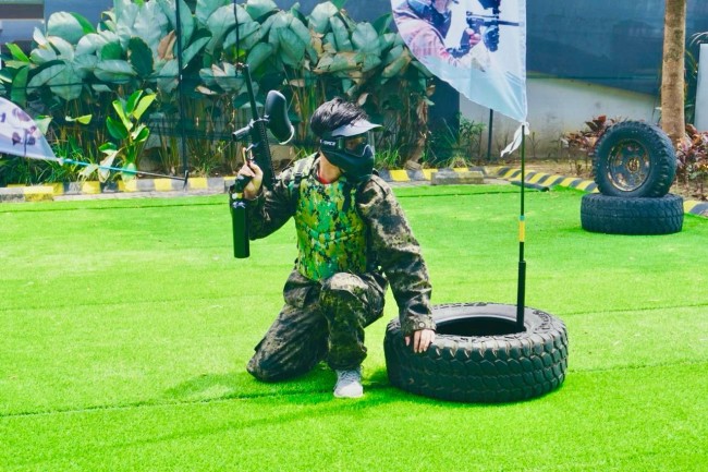Bermain Paintball di hotel bisa menjadi salah satu program libur lebaran di hote