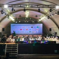 Dipadati Ribuan Jemaah Tur Religi Syubbanul Muslimin, NK Cafe dan Rumah Sedekah Bershalawat di Hari Lahir Pancasila