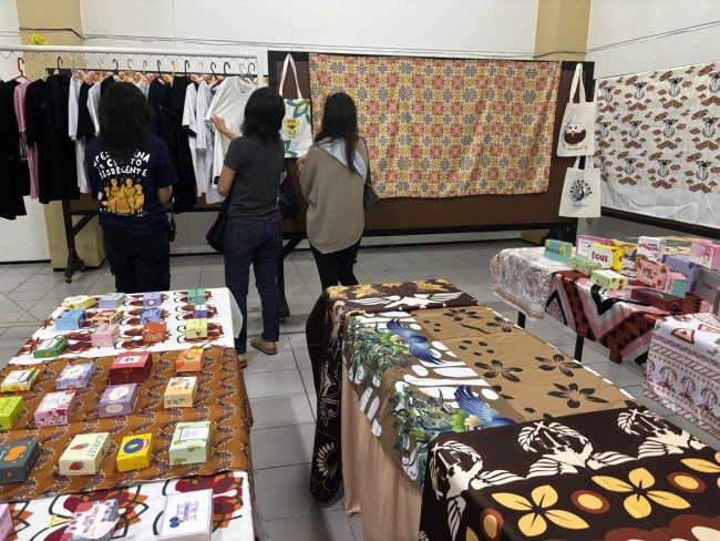 Pameran desain produk siswa SMA Dempo. (Foto: istimewa)