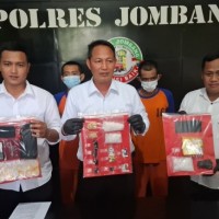 Polres Jombang Tangkap Habib Kurir Sabu, Sita Barang Bukti 200 Gram