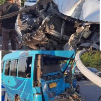 Laka Beruntun di Exit Tol Purwodadi Libatkan 9 Kendaraan, Diduga Karena Truk Rem Blong