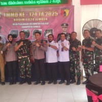 Sampaikan Terima Kasih pada Dandim Jember, Kades Plalangan Ajak Masyarakat Ikut Jaga dan Rawat Hasil TMMD 124