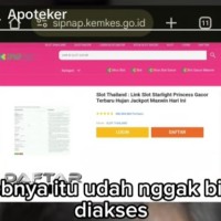 Heboh, Situs SIPNAP Kemenkes Disusupi Konten Judi Online