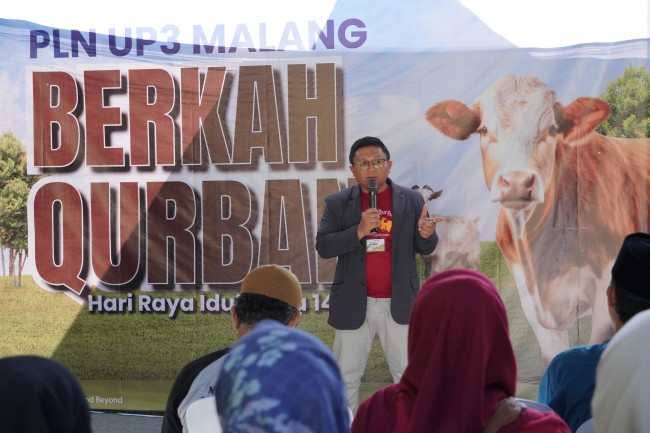 Manajer PLN UP3 Malang, Agung Wibowo. (Foto: istimewa)