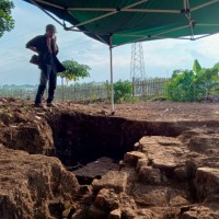 Situs Diduga Benda Purbakala Ditemukan Warga di Landungsari