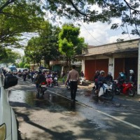 Salip Truk Gandeng, Siswi di Tulungagung Terlindas