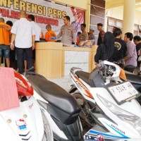 Polres Situbondo Ungkap Kasus Curanmor, Amankan 9 Tersangka dan 7 Motor Curian