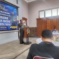 Pernah Jadi Jurnalis, Komandan Korem 083/Bdj Komitmen Jalin Sinergi Bersama Insan Media Malang Raya