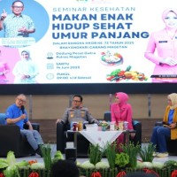 Bhayangkari Magetan Gandeng Prof. Hans Tandra, Edukasi Hidup Sehat Cegah Penyakit Kronis
