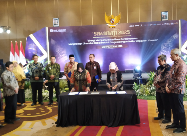 penandatanganan kerja sama.